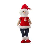 Générique Christmas Standing Plush Dolls - Stuffed Plush Standing Long Leg Doll | Vivid Appearance Plush Decoration for Shelves, Tavolo, Tiered Tray, Desk, Cabinet, and Sofa