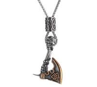 Générique Ciondolo ascia | Collana pendente ascia Rune - Gioiello decorativo creativo per donne e uomini quotidiani, feste, matrimonio, compleanno, viaggio, regalo per fan della serata