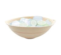 Générique Ciotola da bagno di ghiaccio facciale, bacino d'acqua per il trattamento freddo del viso, bacino in silicone riutilizzabile e pieghevole, soluzione compatta per campeggio, campeggio,