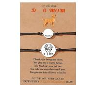 Générique Classico bracciale al quarzo bracciale gioielli con perle e lettere, ideale come regalo di compleanno per la vostra piccola scelta coppia 4 set gioielli, Taglia unica, Cristallo artificiale