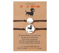 Générique Classico bracciale al quarzo bracciale gioielli con perle e lettere, ideale come regalo di compleanno per la vostra piccola scelta coppia 4 set gioielli, Taglia unica, Cristallo artificiale