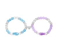 Générique Classico Bracciale da uomo Magnetico Bracciali Bracciale Classico Braccialetti Friend Abbinamento Bracciale Coppie Gioielli Per Donne Uomini Mm Perle Bracciale Frasi Gioielli, Taglia unica