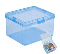 Générique Clear Card Storage Cases - Clear Deck Card Storage Box | Adjustable Dust-Proof Organizer Portatile Carrying Case | Trading Card Storage Box For Collectors, Families & Friends