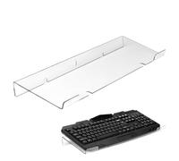 Générique Clear Keyboard Stand, Acrylic Keyboard Stand for Typing Desks, | Computer KeyboardHolder | Ergonomic AcrylicKeyboard Tray Holder for Desk, Home, School
