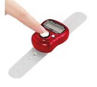Générique Clicker Counter Electronic, Resettable Finger Ticker, Regolabile Strap Clicker, Golf Score, Sports Activity Tally, School Event Counter, Swimming Lap, Counting Tool for Kids and Adults