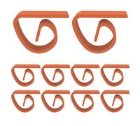 Générique Clip di supporto per tovaglie, pinze per tovaglia per tavoli da esterno, 10 x piccole pinze colorate per portatili antiscivolo multifunzionali per feste, picnic e matrimoni