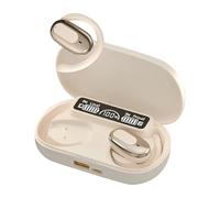 Générique Clip Earbuds, Wireless Open Ear Buds, Smart Waterproof Design, Long Battery Life, Advanced Noise Reduction, Excellent for Games Phones Home Travel Adults Women Men