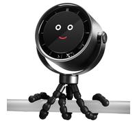 Générique Clip on Fan, Small Portatile, 5.83 x 3.15 x 6.81 Inches Cooling Air Cooler Speeds Ricaricabile, Fan Rotating for Travel Accessories Outdoor Summer Camping, School, and Indoor