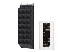 Générique Closet Shoe Organizer, Over The Door Organizer, 24 Compartment Closet Storage, Pocket Doorway Shelf, Suitable For Clothes, Toys, Boots, Non tessuto tessuto in tessuto