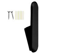 Générique Coats Hooks, Bathroom Hat Hanger, 4,21 x 0,98 x 1,97 Inches Compact Size Removable Wall Mounted Space Saving Organizer, Adhesive Hooks for Entryway, Kitchen and Bedroom Use