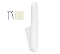Générique Coats Hooks, Bathroom Hat Hanger, 4,21 x 0,98 x 1,97 Inches Compact Size Removable Wall Mounted Space Saving Organizer, Adhesive Hooks for Entryway, Kitchen and Bedroom Use