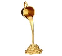 Générique Coffee Bar Decor - Pouring Coffee Mug Art Decoration | Resin Pouring Splash Cafe Novelty | Funny Pouring Splash Table Sculpture For Home, Studio e Cafe