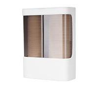 Générique Coffee Cup Dispenser - Wall Mount Cup Dispensers | Coffee Cups Organizer | Doppio cilindro Countertop Organizer For Home Kitchen Restaurant Cafe Bar Breakroom Party Hotel Catering Event