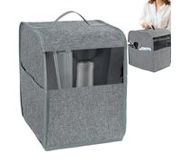 Générique Coffee Maker Cover, Beverage Machine Protector, Dustproof Fabric Design, Convenient Carry Handle, Ideal for Kitchen Organization and Daily Appliance Care, Grigio