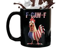 Générique Coffee Mug| Novelty Ceramic F-Caw-F Rooster Coffeee Cups