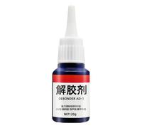 Générique Colla Remover - 20 g Powerful Adhesive Removal | Trasparente Nail Glue Remover For Acrylics, Glass, Metallo, Professional Adhesive Remover