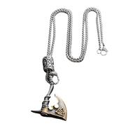 Générique Collana con ascia di runa, ciondolo a testa d'ascia | gioiello decorativo creativo per donne e uomini quotidiani, feste, matrimonio, compleanno, viaggio, regalo per fan della serata