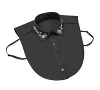 Générique Collana con , finta collana staccabile, falsi collane con pietre di | Accessorio Colli da camicia da donna | Collane per le vacanze da donna e per le donne, Se référer au