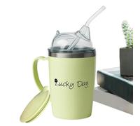 Générique Comfort Elderly Cup - Senior Drinking Container, 350 ml Aid Vessel with Grip, Silicone Spout Pair with Ease, Nursing Care Accessory, Daily Supplies for Home, Hospital, Bedside