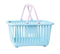 Générique Compact Carry Basket - Tiny Box for Snacks | Portable Storage with Handles, Kids Toy Organizer, Desk Bathroom Utility, Kitchen Pantry Holder, Dorm Shopping Container, Home Accessory