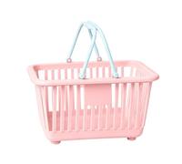 Générique Compact Carry Basket - Tiny Box for Snacks | Portable Storage with Handles, Kids Toy Organizer, Desk Bathroom Utility, Kitchen Pantry Holder, Dorm Shopping Container, Home Accessory