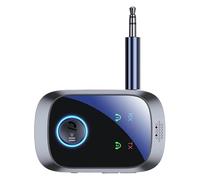 Générique Compact Wireless Transmitter, Portable Airplane Adapter, 1,5 pollici Stereo Device with HD, Multipoint HiFi Receiver, Audio Streamer with Channel, Electronics Accessory for Tvs and Pc