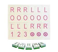 Générique Compatto Tile Trainer, Handy Mahjong Practice, Strategy with Slot Layout, Advanced Learning Game Board Tool, Puzzle Set with Sl esign, Mahjong Practice for Beginners Party