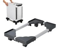 Générique Computer Stand - 20,87 x 13,39 pollici Indoor Portable Trolley | 360° Rotating Base Printer Stand with Casters | Floor Pc Holder | Telescopic Organizer CPU Storage Mobile Stand for Plant