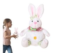 Générique Coniglio in Peluche | Doudou da Collezionare Coccola,Figura a tema Pasqua,per Adolescenti Adulti Soggiorno Scaffale Zaino Borsa a Tracolla