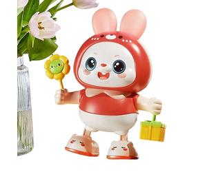 Générique Coniglio Robot | Animale Domestico Elettrico Ballando con 48 Canzoni | Animale Domestico Interattivo,per Allenamento Motorico Ragazzi Ragazze Arredamento Camera da e Libreria