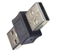 Générique Connessioni USB-USB 2.0 Un Ramo su Accoppiamento Convertitore A-Socket, Ricarica Cavo Plug su Adattatore Presa per Computer Portatile PC Da Viaggio PC