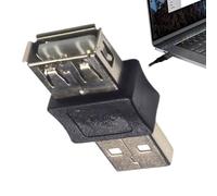Générique Connettori USB,Connettore USB 2.0 AF/AM - Adattatore diritto maschio femmina per computer portatili,per ufficio computer portatile PC telefono tablet casa viaggio lavoro