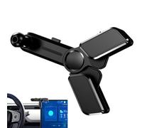 Générique Console Screen Mount, Swivel Bracket, Navigation Holder, 4 sterzo regolabile Hinge, 0,6-1,5 cm, 0,24-0,59 pollici, Stabile Rotating Design, Ideal for Car Vehicle Use by Men Women Drivers