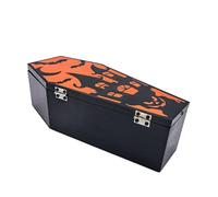 Générique Contenitore decorativo per alimenti | Coffin Boxes for Treats | Coffin Goodies Halloween Candy Boxes for Popcorn Cake Jewelry Tea Shelf Mantel Table Classroom Party Carnival Office Haunted