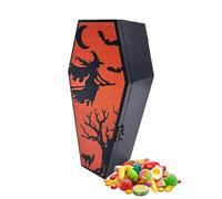Générique Contenitore decorativo per alimenti | Coffin Boxes for Treats | Coffin Goodies Halloween Candy Boxes for Popcorn Cake Jewelry Tea Shelf Mantel Table Classroom Party Carnival Office Haunted