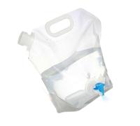 Générique Contenitori di stoccaggio 'acqua | Borsa per l'acqua portatile e pieghevole per uso esterno - Contenitore per acqua con manico per pasti all'aperto, bianco, L, riferimento alla