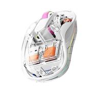 Générique Controllo del computer portatile senza fili,Controllo del computer senza fili con luci, Computer trasparente tri-modalità con luce, Informatica senza rumore per il lavoro, l'