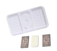 Générique Cookie Molds Silicone - 6.65 Inch Square Silicone Cutter | 3d Cookie Shapes Mousse Cake Mold | Chocolate Baking Tools for Pastry Dessert. 3,78 x 0,51, 38 g.