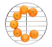 Générique Cooking Grate, Round Wire Rack, 18,9 pollici Heavy-Duty Stainless Steel, Rust-Resistant Build, Barbecue Grill Tray for Kitchen, Campeggio, Picnic, Roasting, Steaming and Steamer Pot
