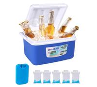 Générique Cooler da Campeggio | Contenitore impermeabile riutilizzabile e portatile - Ermetico riutilizzabile - per viaggi, pic-nic, , consegna, uomini, donne, cibo e bevande