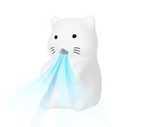 Générique Cooler For Hot Drinks - ABS, 5,6 x 5,6 x 10 cm Cooler Cup Charm Fast Cooling | USB ricaricabile Animal Shaped Coffee Cooling Fan, Cartoon Food For Office Desk, Travel, Coffee, Tea