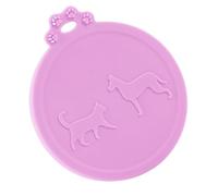 Générique Coperchio Per Scatola Di Cibo Per Cani, Coperchio Flessibile Per Scatola, Colorato Per Contenitore Per Dolci Per Gattino, Per Cibo Bagnato E Secco, Frigorifero