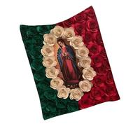 Générique Coperta da, Flanella Calda Lavabile in Lavatrice, Plaid della Vergine Maria, per Divano, Poltrona, Soggiorno, Camera, Appartamento, Donne, Uomini, Ragazze, Adolescenti, Anziani