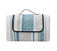 Générique Coperta da picnic, 200 x 200 cm, impermeabile, 880 g, pieghevole, impugnatura antiscivolo, irregolare per escursionismo, spiaggia, lago, festa, musica, balcone, giardino