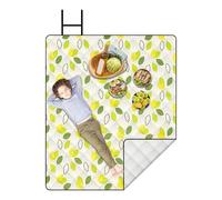 Générique Coperta da picnic - Tappeto impermeabile per picnic | Uso per tutte le stagioni lavabile in lavatrice pieghevole per famiglie e amici