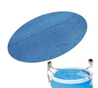 Générique Copertura solare per piscina - Round Insulation Pool Solar Blanket | 63 pollici Weatherproof Heavy Duty Thermal Blanket | Portable Swimming Pond Accessories for Summer, Home & Playground Use