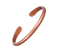 Générique Copper Bracciali per Donne, Vintage Open Bangle Coppie Jewelries | Vintage Open Bangle Design, Real Copper Bracciale Jewelry for Women, for Work Date Party Wedding Travel Vacation Yoga