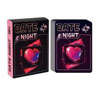 Générique Coppia Game, Card Deck, 50-Sheet Romantic Conversation Prompts with Relationship Questions, Fun Talking Activity for Travel Road Trip Wedding Honeymoon, Multicolor