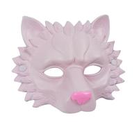 Générique Copricapo per il viso animale realistico, traspirante e leggero | Mezza maschera costume animale per le donne e gli uomini mascherata Natale Festival di musica Pasqua Teatro Scena