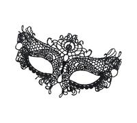 Générique Copriocchi in pizzo | Passamontagna da donna Show,Fascia Cosplay Halloween per donne adolescenti e ragazze Carnevale serata spettacolo